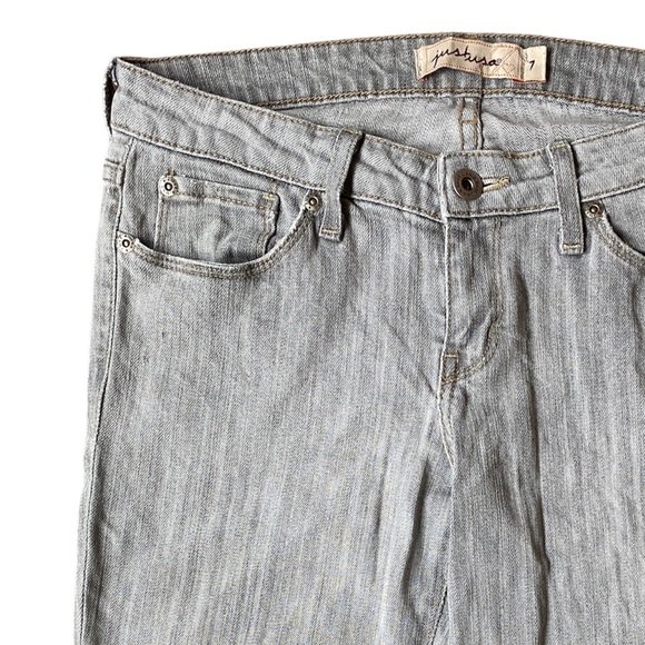 Just USA Hipster Skinny Jeans, Denim Jeans , Straight Leg Skinny Jeans ,Low Rise - Picture 5 of 13